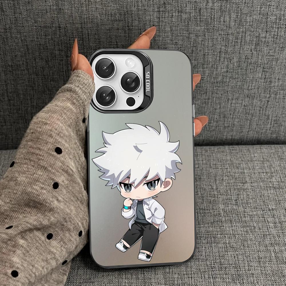 Anime Link Click Time Agent Phone Case For iPhone 16 15 14 13 12 11 Pro Max X XR XSMAX 8 7 Plus Matte Shockproof Back Cover