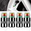 TD® Automotive Tire Valve Cap Anti-theft Tire Pressure Detection Cap Valve Core Cap Without Cham