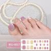 Gel Toenail Stickers Gel Manicure Stickers 3D Phototherapy Nails Semi-cured Toenail Stickers