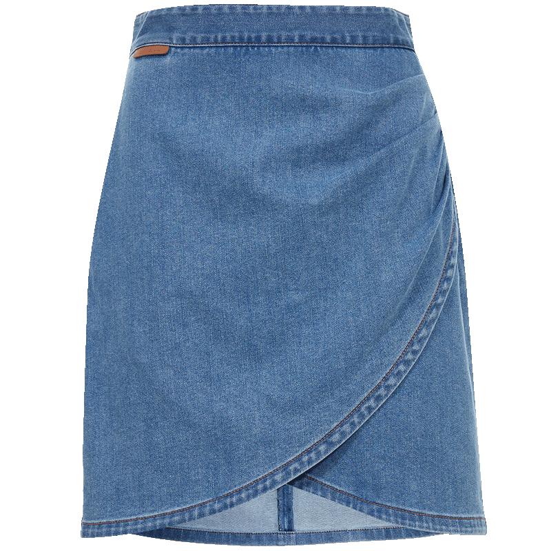 VEROMODA Pleated Asymmetrical Wrap Short Skirt M