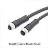 M8 10M PUR/PVC Shield Cable Double Plug Male Female Adapter Waterproof Aviation Connector Power Charger 3Pin 4Pin 5Pin 6Pin 8Pin