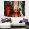 O-One P-Punch Man Hanging Bohemian Tapestry Hanging Tarot Hippie Wall Rugs Dorm Wall Hanging Home Decor