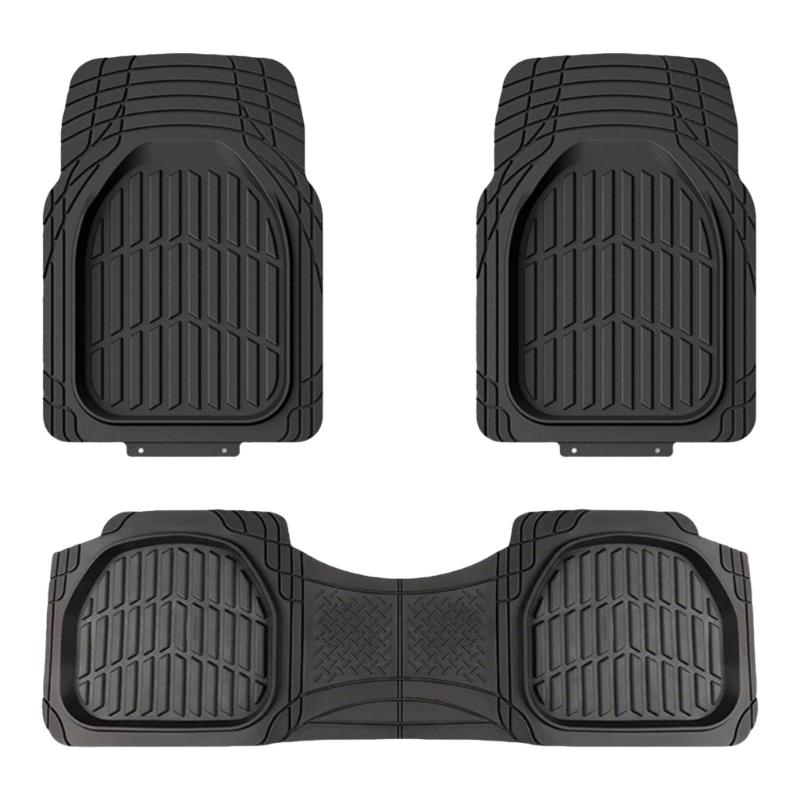 

Extra Thick Vehicle Floor Liners Waterproof Car Mats Cutting Design Not Slip strong Interior Accessory for Vehicles 1
