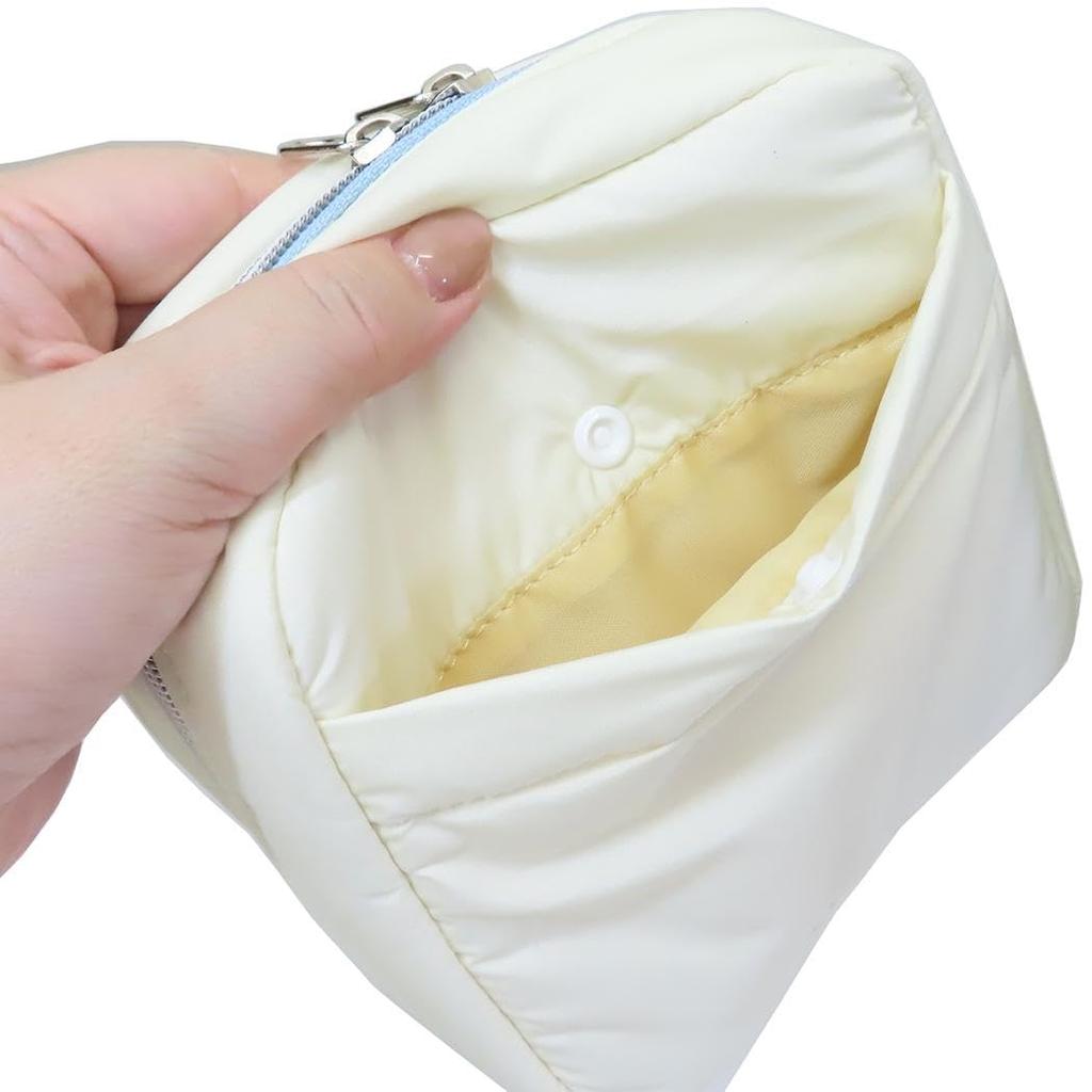 Miffy Large Pouch Ivory Blue Dress Series