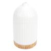 200ML Essential Oil Diffuser Portable Aromatherapy Diffuser Silent Humidifier with Wood Grain Base 7 Color LED Lights
