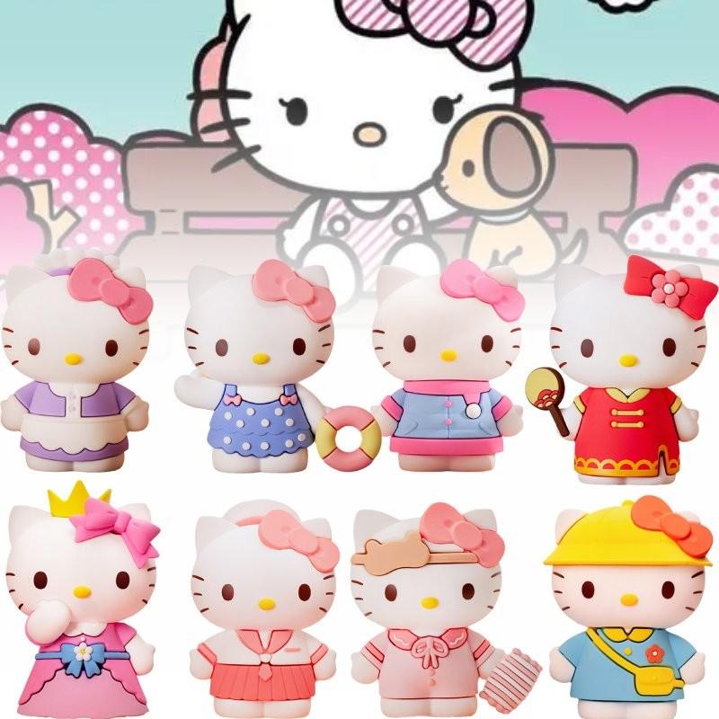 Adorable Kitty Cat Blind Box Series Cute Japanese Healing Figurine For Girls Gifts