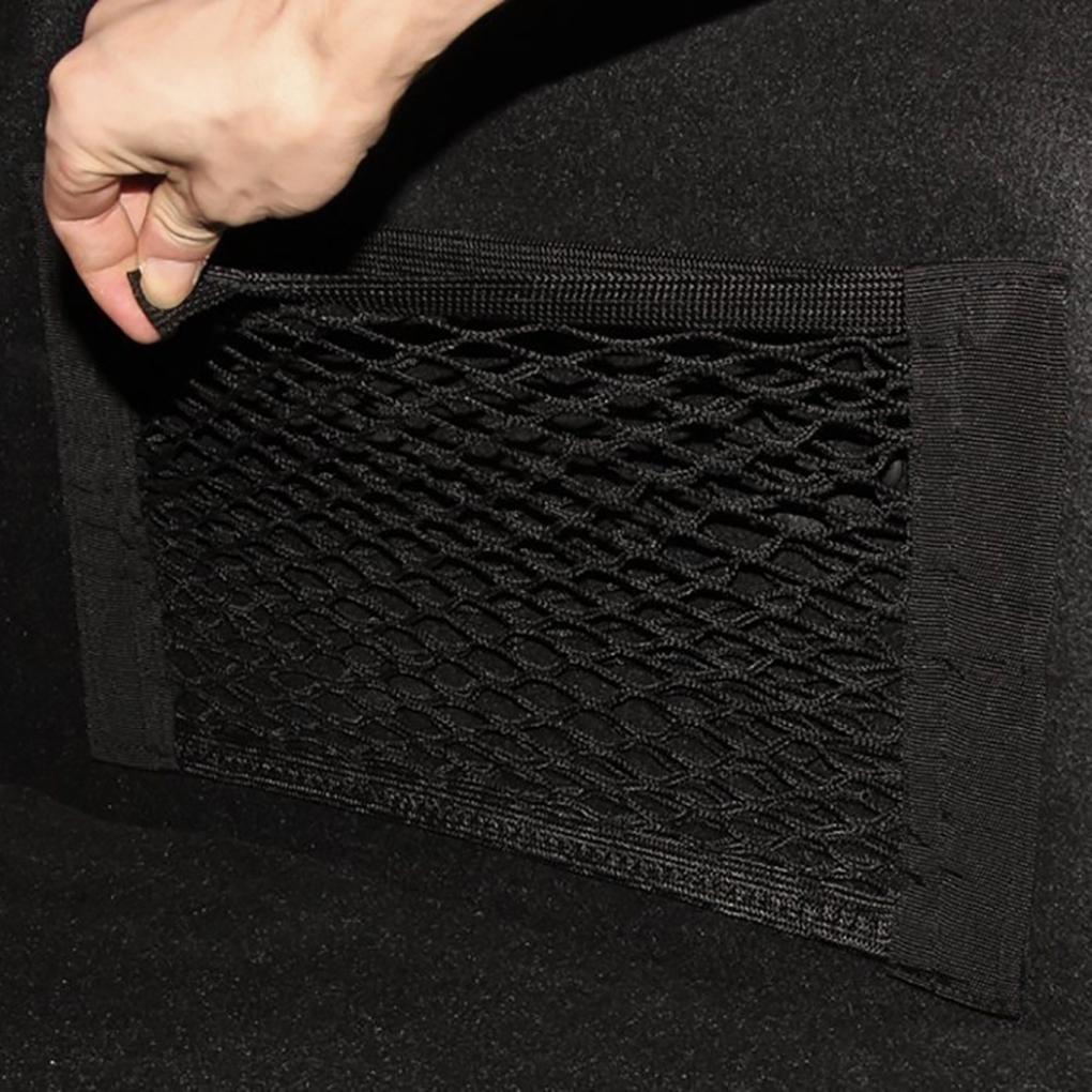 25x50cm Car Back Rear Trunk Storage Bag Mesh Auto Organizer Elastic String Net Pocket Bag