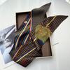 Printed Neckerchief Scarf Long Handbag Decorative Accessories Stylish Skinny Scarf  Hair Accessory