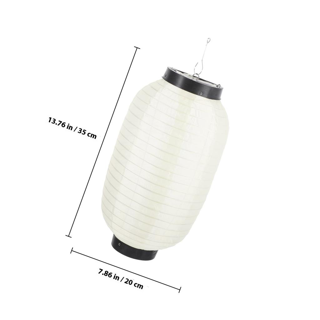 4Pcs Japanese Style Waterproof Hanging Lantern Foldable Decorative Lanterns for Restaurant Sushi Barbecue Outdoor Party