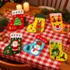 Non-Toxic Kids Diy Christmas Socks Non-Woven Material Kit Puzzle Game Handmade Toy Educational Toy For Children Craft Gift Xmas Decor