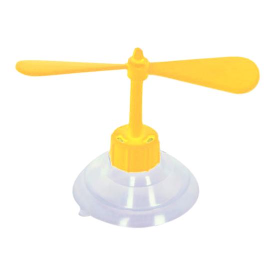 Kreative Motorrad Sicherheit Helm Saugnapf Propeller Drehbare Windmühle Dekor