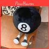 Oreiller Peluche Créatif Billard 8 Boules Coussin de Canapé Oreiller de Sieste Décoration de Salon Marionnette