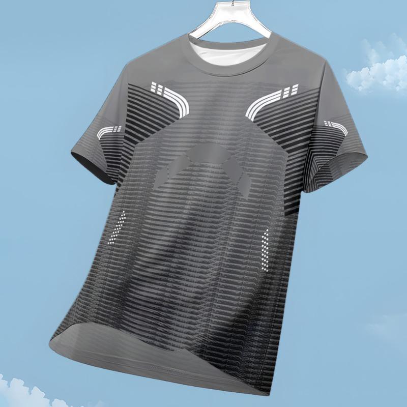 Мода 3D-градиента для впечатлений от мужской рубашки и книги по фитнесу, киберспорту, манга, короткие топы, повседневная одежда для отдыха, солнцезащитные очки 6XL