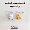 Set Nou 2 în 1 Pui Taba Squishy Realizat Manual Exclusiv Sigur pentru Alimente Moale Rebound Rapid Ameliorează Stresul Mâinilor Jucărie Drăguță Cadou