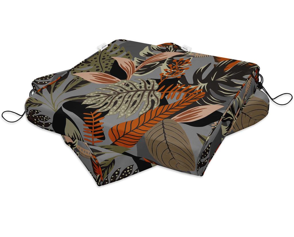 Vargottam Perfect Outdoor Indoor Square Corner Seat Cushions Water-Resistant Lounge Chair 18.5" X 16" Home Office Patio Furniture