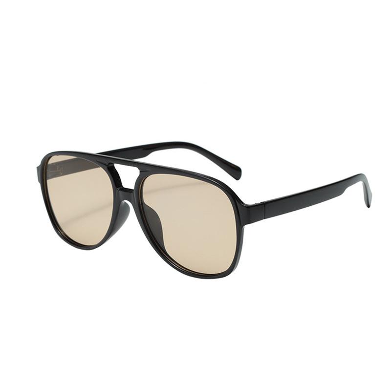 Okulary przeciwsłoneczne Pilotki Damskie okulary Leopard Print Duża ramka Anty-ultrafioletowe Personalizowane okulary przeciwsłoneczne Męskie