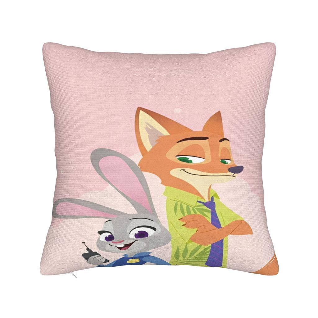 Zootopia Pillowcases Fashion Pillow Case For Sofa Bedroom Home Decor Comfy Pillow Cover