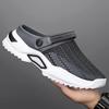 Fashion Men's Sneakers Mesh Outdoor Men Shoe Autumn Breathable Men's Casual Slippers Lightweight Personality Walking Beach Male Slipper