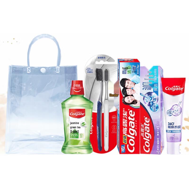Colgate 5-предметный дорожный набор для ухода за полостью рта