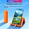 Silicone Foldable Phone Stand Flexible Desktop Holder Lightweight Portable for Smartphones Tablets Laptops for Work Streaming