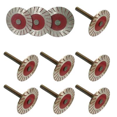 10-Pack 40mm Diamond Saw Blades – Diamond Cutting Discs For Granite, Marble, Ceramic, Tiles – 40x0.2mm For Stone Carving, DIY
