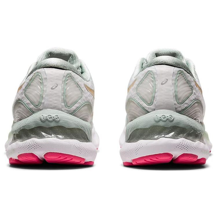 Asics Gel Nimbus 23 Lichen Rock Champagne Women Sneakers Green 1012A999-300