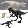 Jurassic Velociraptor Spielzeug Abnehmbares Solides Modell Desktop-Dekor Kindergeschenk 27cm