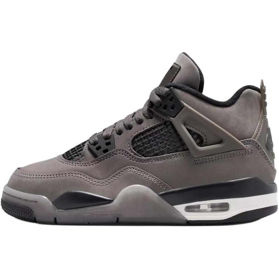 Air Jordan 4 Retro GS Cave Stone Dětské tenisky Hnědá Černá Moon-Particle IB4171-200