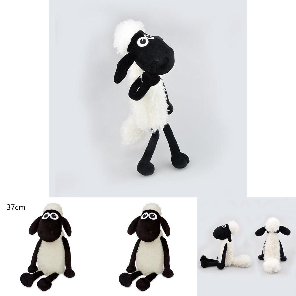 Adorable Cartoon Shaun The Sheep Plush Cuddly Soft Stuffed Toy Ideal For Kids