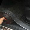 3D Nano Carbon Fiber Car Sticker Paste Door Sill Protector Bumper Tape Car Rear Trunk DIY Paste Protector Strip Waterproof Film