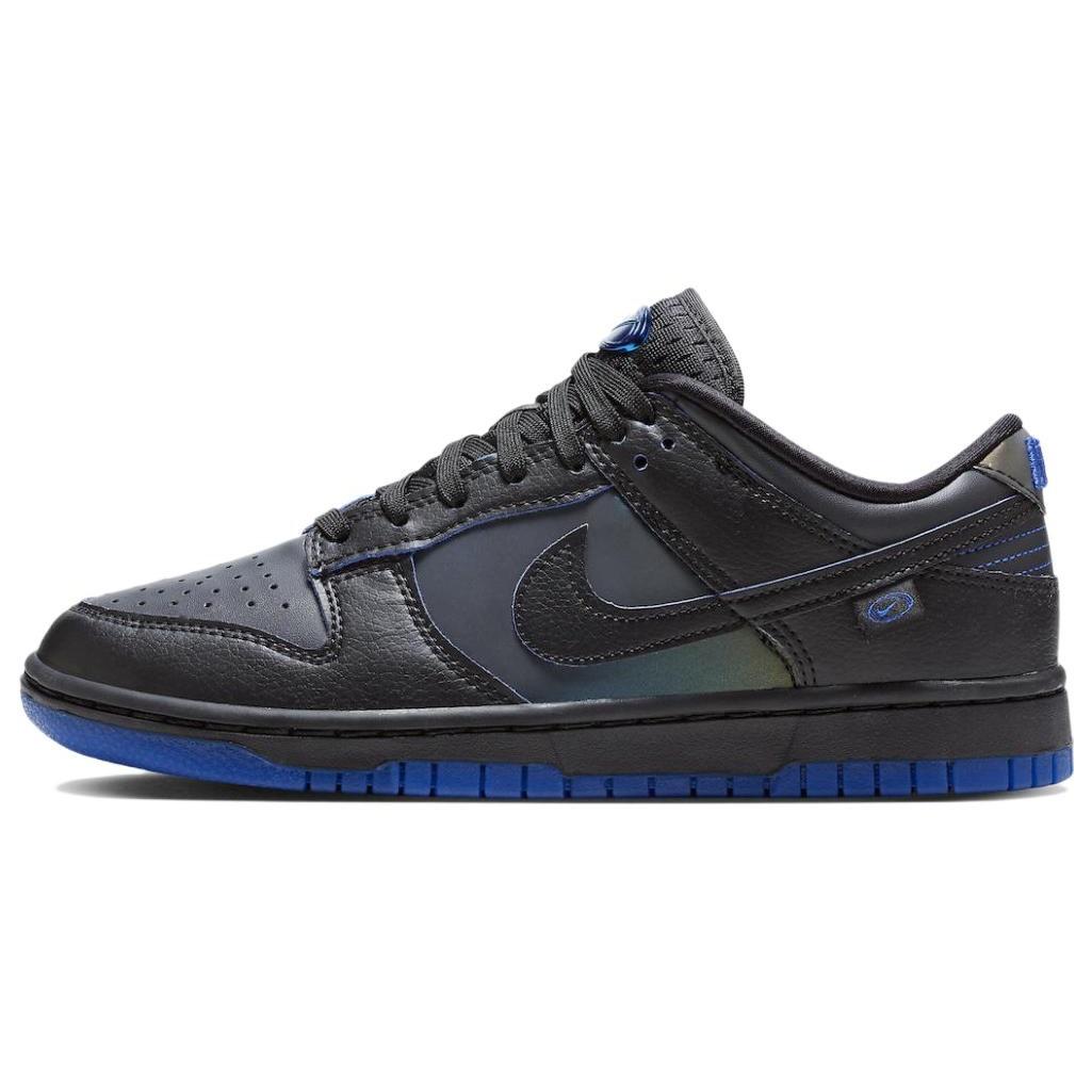 (WMNS) Nike Dunk Low  Black Royal Iridescent  Women s FB1842-001 EU 35.5