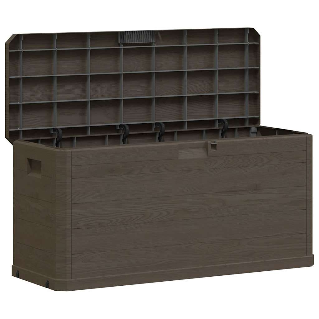 vidaXL Garden Storage Box 280 L Brown
