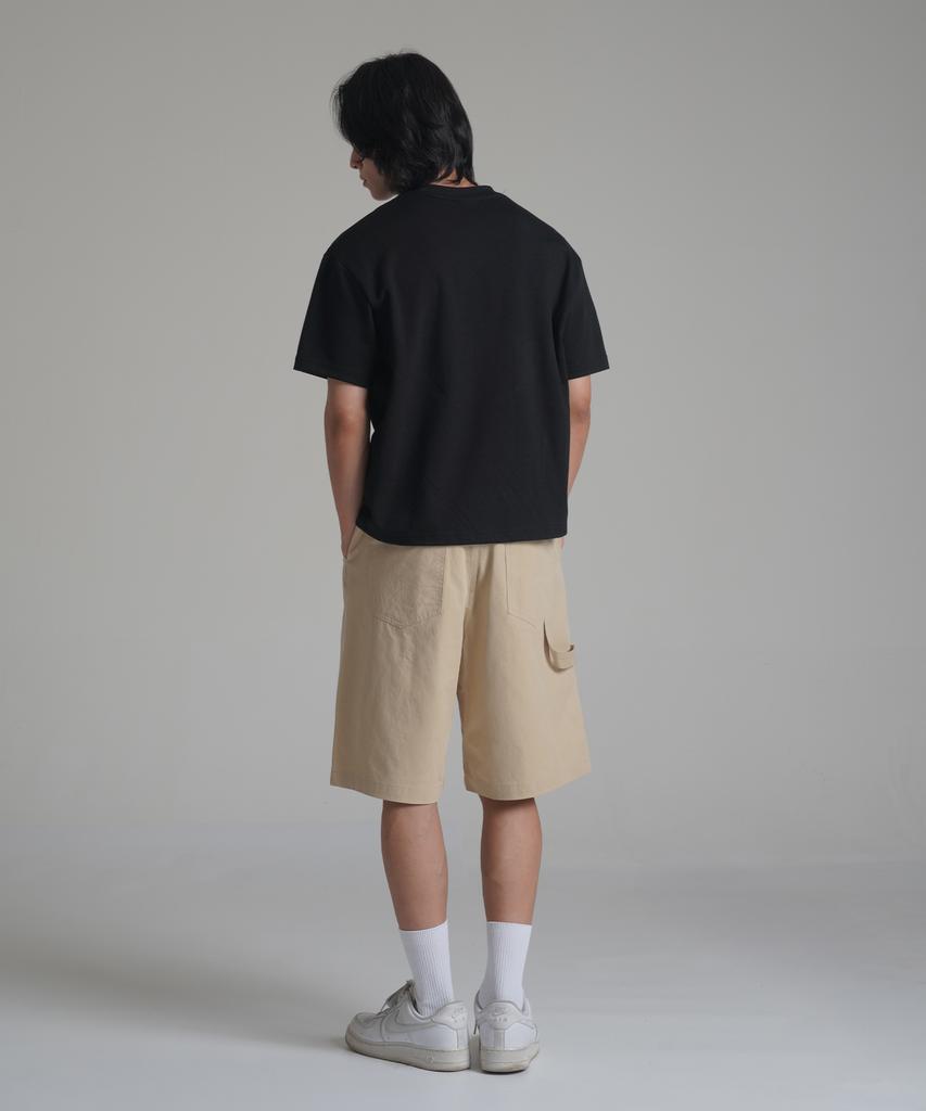 Noming Loose Fit Crop Easy Short Sleeve - Black
