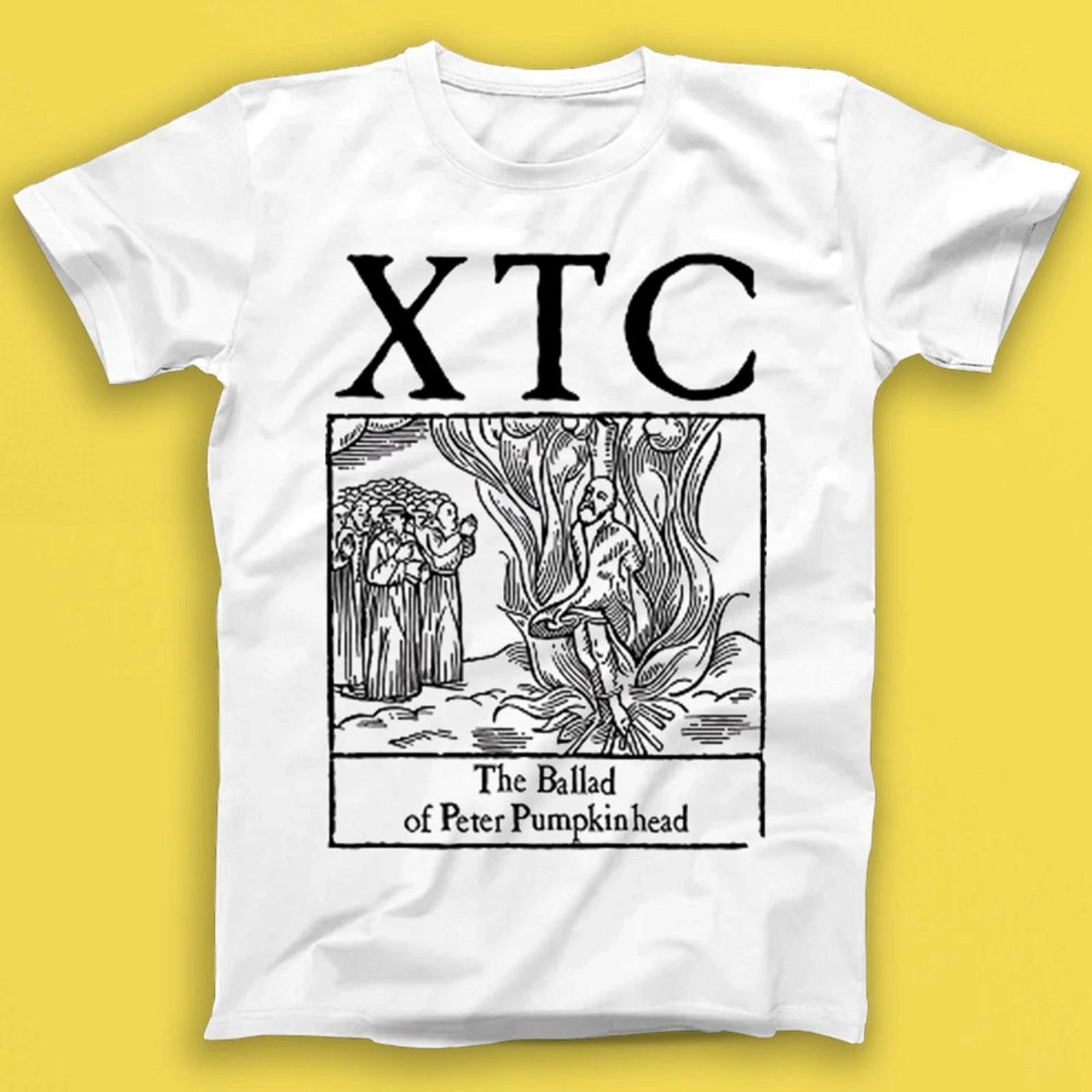 XTC The Ballad of Peter Pumpkinhead Music Gift Tee Tshirt T2185 S