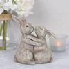 Creative Love Animal Hug Statue Resin Crafts Animal Love Couple Cuddling Figurine Weddings Anniversaries Gifts Birthday Home Decortions