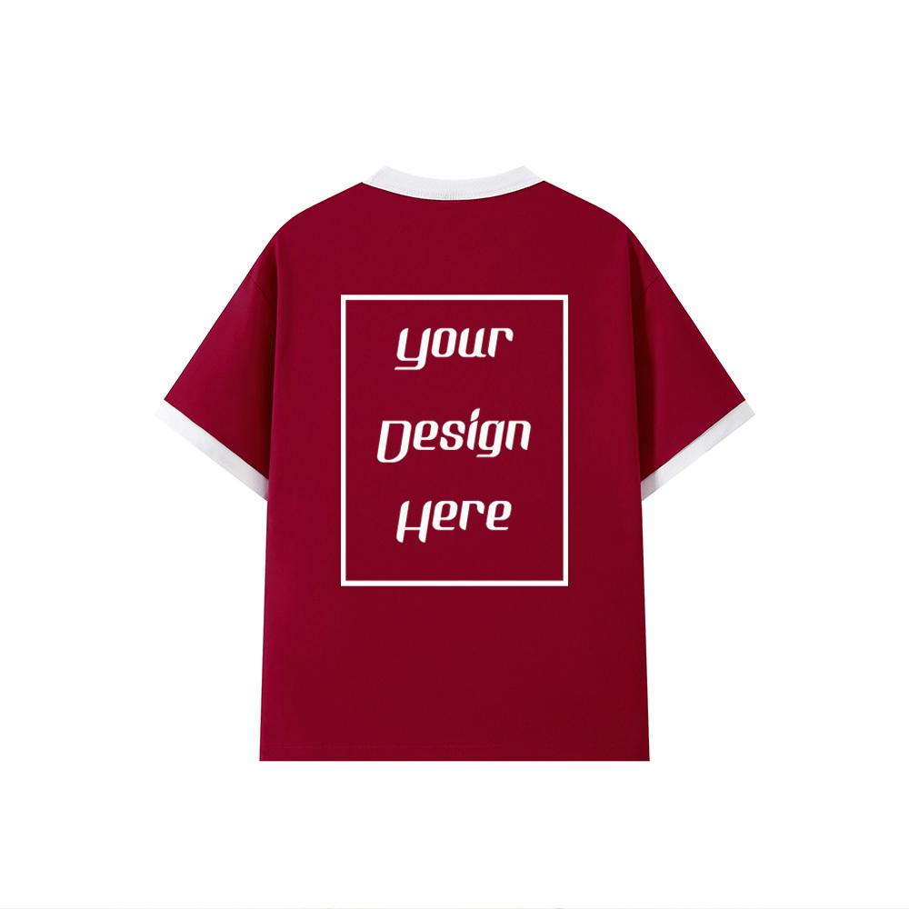 

Уличная одежда с индивидуальным принтом, женская и мужская футболка, Харадзюку, повседневный топ с круглым вырезом, короткий рукав, унисекс, 100% хлопок, групповая студенческая футболка XL