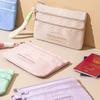 Wasserdichte Passhülle Geldbörse Sichere Reisekarten Tasche Multifunktionale Flugticket Tasche Damen