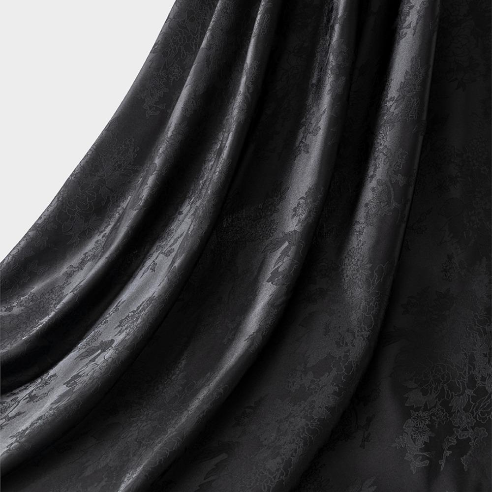 100X150cm Peony Brocade Jacquard Fabric Soft Silky Floral Damask Fabric Qipao Dress Lining Sewing Material Hanfu Costume Design