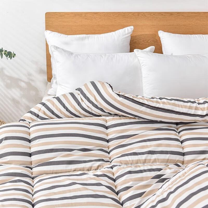 FIRS Antibakterielle Gestreifte Ganzjahresdecke