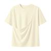 Solid Color T-shirt Women Pet Pouch T-Shirt, Dog Cat Carrier Short Sleeve Shirt for Hands Free Carrying Clothing Summer, Loose Casual Crew Neck
