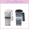 Bawangcha Tong Stainless Steel Inner Sleeve Double Drink Cup With Straw For Car Travel