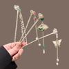 Ancient Hanfu Style Pearl Tassel Lily of the Valley Hairpin for Women