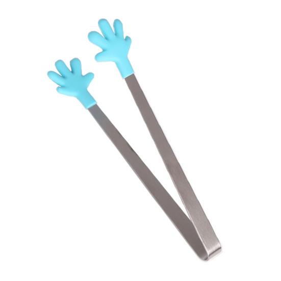 

Пищевой зажим портативный симпатичный нержавеющая сталь мини ручная форма кубика льда сахар щипцы для кухни 8