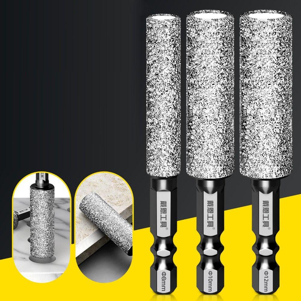 Tragbare Diamant-Trockenbohrer für Fliesen Multifunktionale Lochbohrer zum Bohren und Schleifen