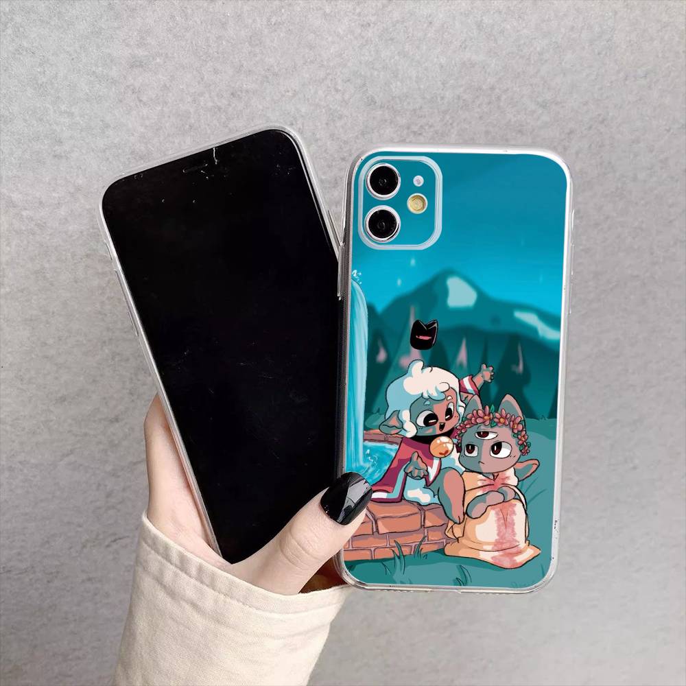 C-Cult Of The Lamb Game Phone Case For iPhone17,16,15,14,13,12,11 Plus,Pro Max Soft Transparent Cover