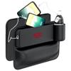 XKHI6 Car Seat Gap Organizer Leather Storage Box Interior Accessories for Kia Sportage Rio Picanto Morning Stonic Ceed Niro Sorento