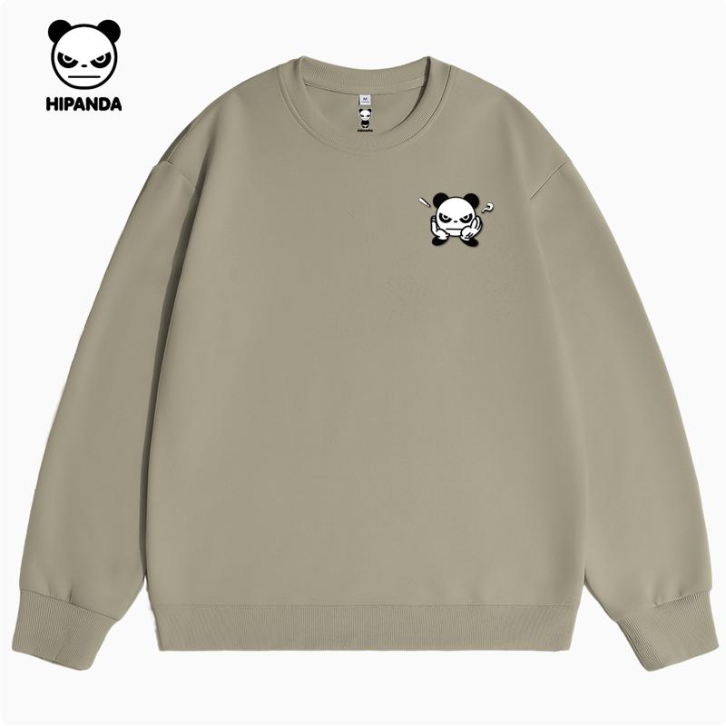 Hello Hipanda, Panda basic hoodie, New Year's fashion brand couple outfit pullover