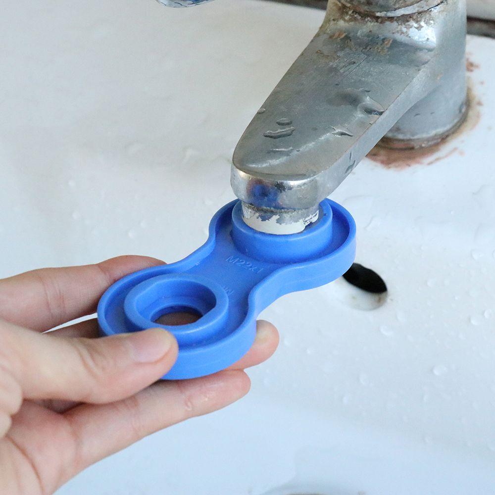 Faucet Aerator Install Detached Spanner Universal Plastic Splash Filter Repair Replacement Blue Orange Hand Tool Accessories