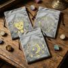 Velvets Tarots Card Storage Bag With Elegant Silk Screen Print Jewelry Pouches for Safe Storage And Stylish Carry