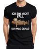 Not Lazy I Have Patience Sloth Gift Idea Funny Saying Mens T-Shirt-